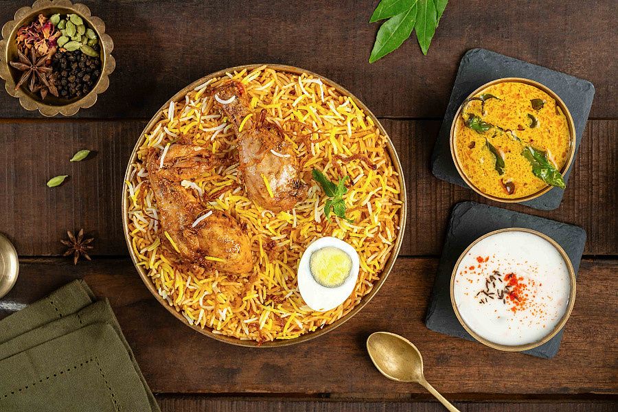 Hyderabadi Chicken Biryani