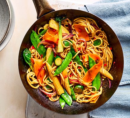 Veg Hakka Noodles