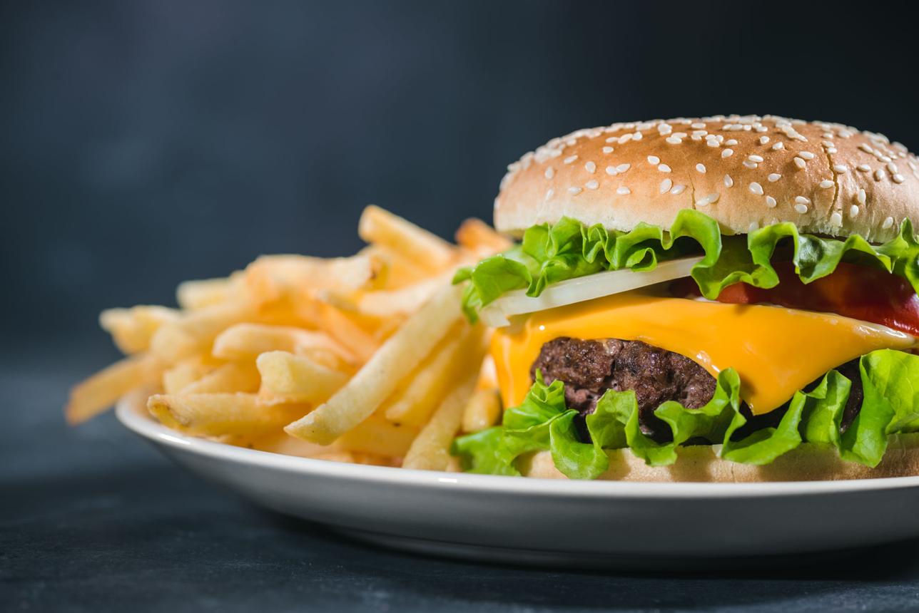 Cheese Burger w/ Fries