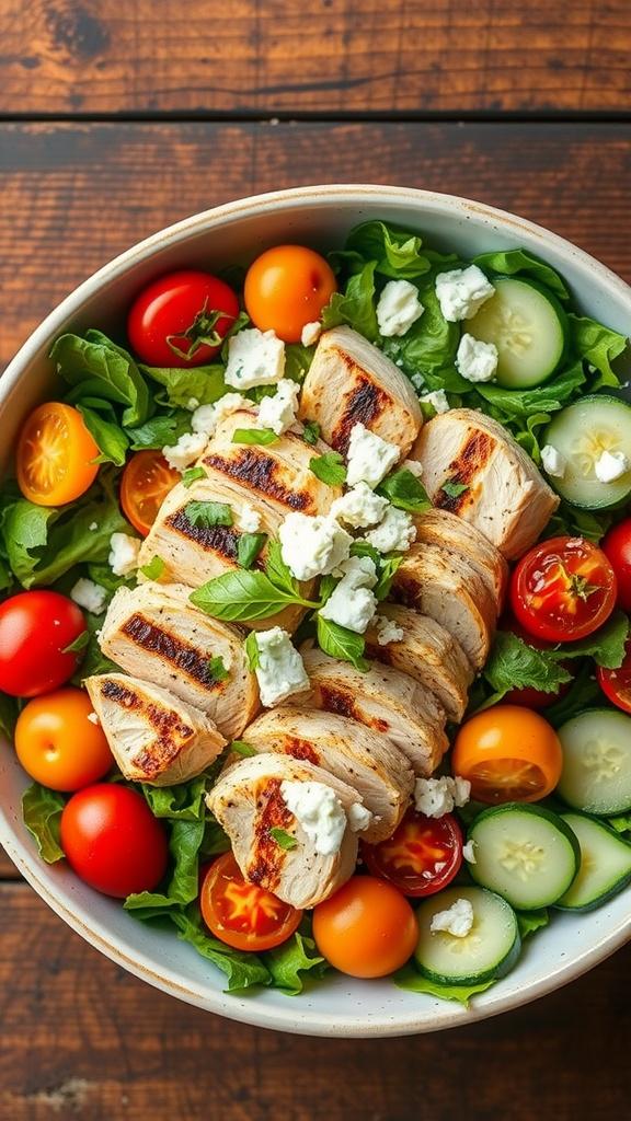 Large Grilled Chicken Salad