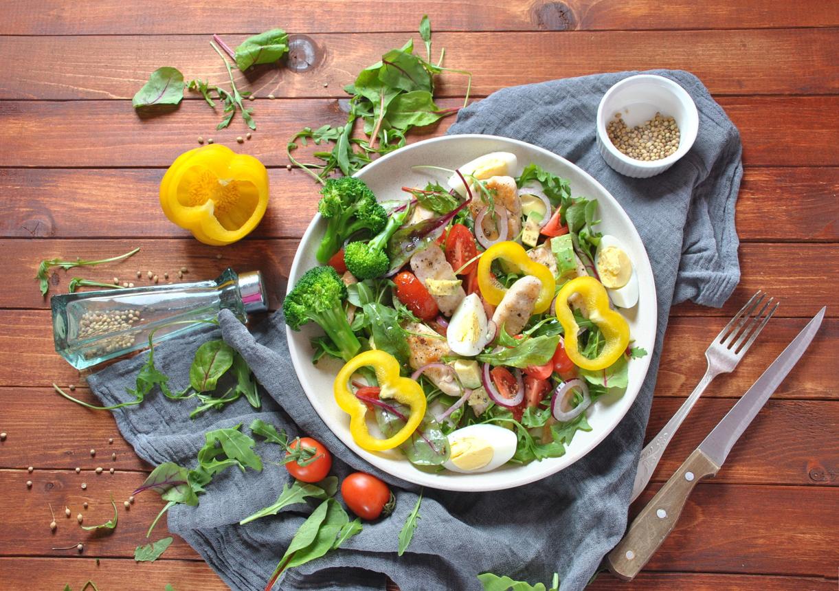 Small Crispy Chicken Salad