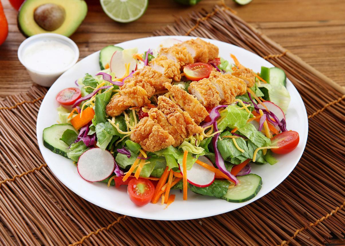 Large Crispy Chicken Salad